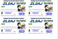 Design & Print Your Own Qsls | Lee Jennings – Amateur Radio throughout Qsl Card Template