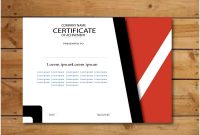 Design Professional Certificate, Award Certificate Template throughout Professional Award Certificate Template