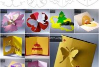Diy 3D Kirigami Pop-Up Greeting Cards & Free Templates pertaining to Diy Pop Up Cards Templates