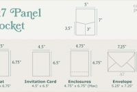 Diy Wedding Invitations Guide – Cards & Pockets with regard to Wedding Card Size Template