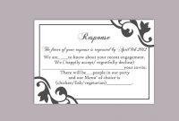 Diy Wedding Rsvp Template Editable Text Word File Instant for Free Printable Wedding Rsvp Card Templates