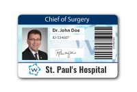 Doctor Id Card #3 | Id Card Template, Card Template pertaining to Doctor Id Card Template