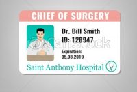 Doctor Id Card in Doctor Id Card Template