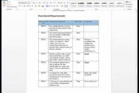 Documenting Functional Requirements – Youtube intended for Software Business Requirements Document Template