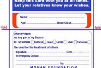 Donate Your Organs, For A Cause | My Soul Realm with regard to Organ Donor Card Template