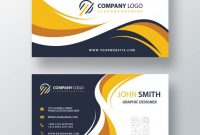 Download Beautiful Modern Yellow Business Card For Free in Designer Visiting Cards Templates