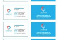 Download Business Card With Front & Back Side intended for Front And Back Business Card Template Word