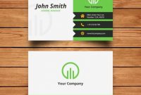 Download Corporate Green Business Card Design For Free within Visiting Card Templates Download
