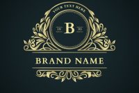 Download Elegant Ornamental Business Logo Template For Free intended for Business Logo Templates Free Download
