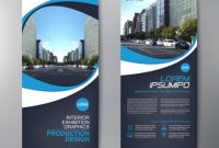ᐈ Roll Up Banner Design Template Stock Vectors, Royalty throughout Pop Up Banner Design Template