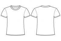 ᐈ Shirt Stock Vectors, Royalty Free Shirt Template throughout Blank T Shirt Outline Template
