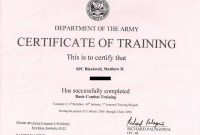 √ 20 Combat Lifesaver Certificate Template ™ In 2020 throughout Army Certificate Of Completion Template