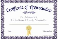 √ 20 Google Docs Certificate Template ™ In 2020 within Certificate Of Appreciation Template Doc