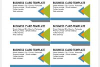 √ Free Printable Business Card Template | Templateral in Free Editable Printable Business Card Templates