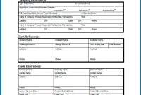 √ Free Printable Business Credit Application Form Template throughout Business Account Application Form Template