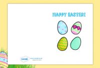 Easter Card Templates A5 (Teacher Made) regarding Easter Card Template Ks2