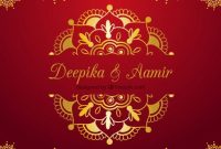 Editable Hindu Wedding Invitation Cards Templates Free with Indian Wedding Cards Design Templates