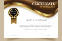 Elegant Certificate Templates Free (4 intended for Elegant Certificate Templates Free
