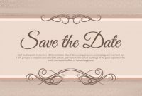 Elegant Wedding Invitation With Ribbond | Free Vector with Free E Wedding Invitation Card Templates