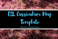 Esl Curriculum Map Template with regard to Blank Curriculum Map Template