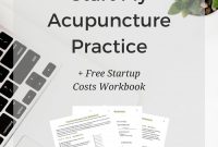 Exactly How Much It Cost To Start My Acupuncture Practice + within Acupuncture Business Plan Template