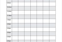 Exam Revision Timetable Template. Create A Revision with Blank Revision Timetable Template