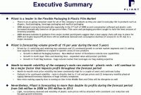 Executive Summary From A Business Plan inside Executive Summary Template For Business Plan