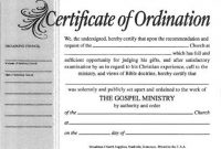🥰free Sample Certification Of Ordination Templates🥰 intended for Ordination Certificate Templates