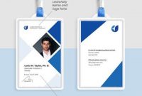 Faculty Id Card Template In 2020 | Id Card Template, Card throughout Faculty Id Card Template