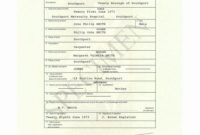 Fake Birth Certificate Template Free Unique 15 Birth pertaining to Birth Certificate Template Uk