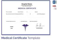 Fake-Medical-Certificate-Medical-Certificate-Template pertaining to Fake Medical Certificate Template Download