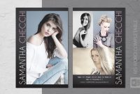 Fashion Modeling Comp Card Template within Comp Card Template Download