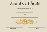 Felicitation Certificate Template (3 for Felicitation Certificate Template