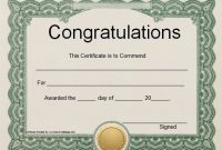 Felicitation Certificate Template In 2020 | Certificate Of within Felicitation Certificate Template