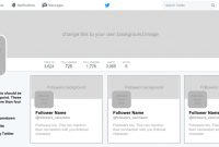 Fictional Twitter Profiles with Blank Twitter Profile Template