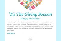 Finding The Right Holiday Greetings Email Template – Mailbird regarding Holiday Card Email Template