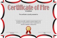 Fire Extinguisher Certificate Template (3 | Certificate pertaining to Fire Extinguisher Certificate Template