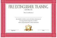 Fire Extinguisher Certificate Template (4) – Templates intended for Fire Extinguisher Certificate Template