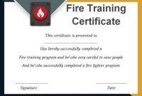 Fire Safety Certificate: 10+ Safety Certificate Templates intended for Fire Extinguisher Certificate Template