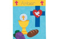First Communion Banner Craft Kit within First Holy Communion Banner Templates