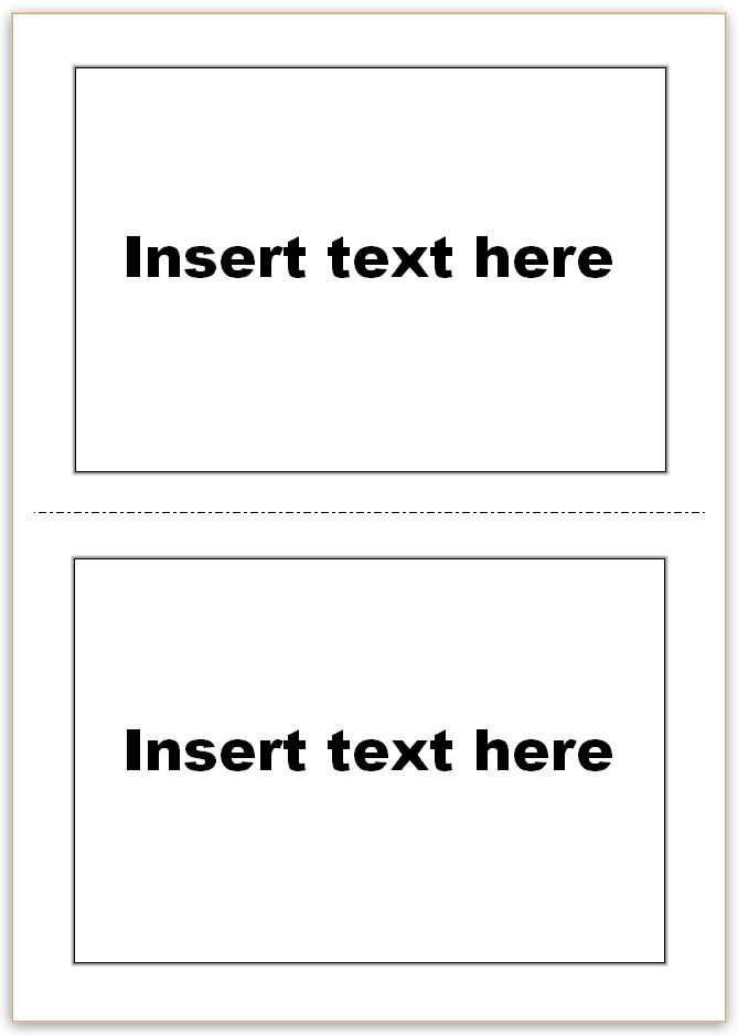 Flash Card Template intended for Word Cue Card Template