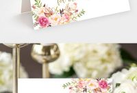 Floral Reserved Sign Reserved Printable Reserved Wedding in Reserved Cards For Tables Templates