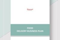 Food Delivery Business Plan | Business Plan Template in Food Delivery Business Plan Template