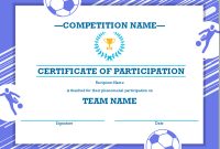 Four Sports Awards Certificate with Sports Award Certificate Template Word