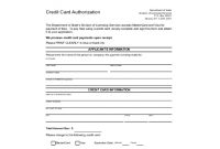 Free 10+ Sample Credit Card Authorization Forms In Ms Word pertaining to Order Form With Credit Card Template