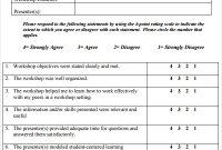 Free 10+ Sample Workshop Evaluation Forms In Pdf in Blank Evaluation Form Template