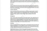 Free 10+ Trucking Business Plan Templates In Pdf | Ms Word throughout Business Plan Template For Trucking Company