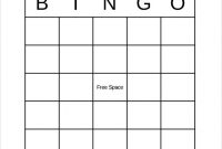 Free 12+ Sample Bingo Card Templates In Pdf for Blank Bingo Template Pdf