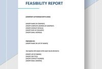 Free 13+ Sample Feasibility Reports In Ms Word | Pdf within Feasibility Study Template Small Business
