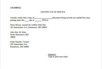 Free 14+ Certificate Of Service Templates In Pdf | Ms Word pertaining to Employee Certificate Of Service Template